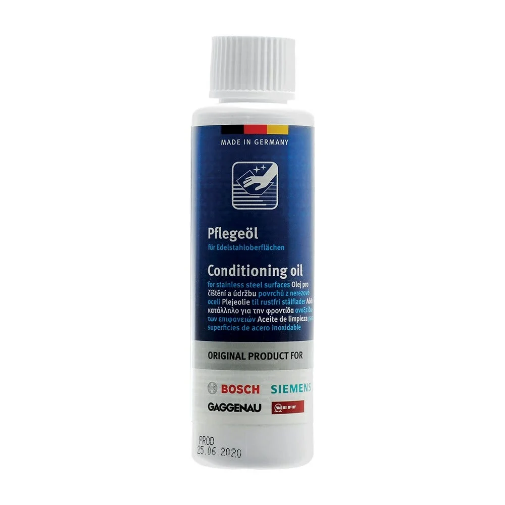 Huile de nettoyage pour surface inox d'origine Gaggenau 100ml - 00311945