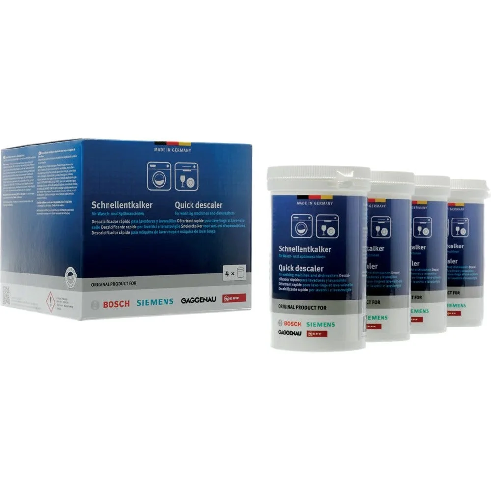 Détartrant Siemens pour lave-linge et lave-vaisselle 00312331 (4x250gr)
