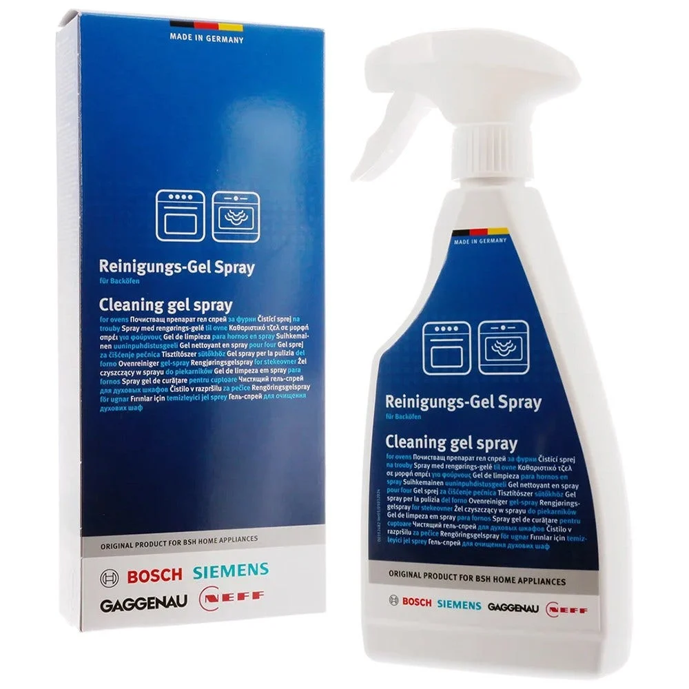 Spray nettoyant d'origine Bosch/Siemens 500ml pour four / micro-onde