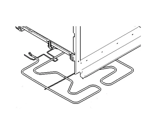 Résistance de sole Bosch Neff Siemens 00776217 776217 - Promos