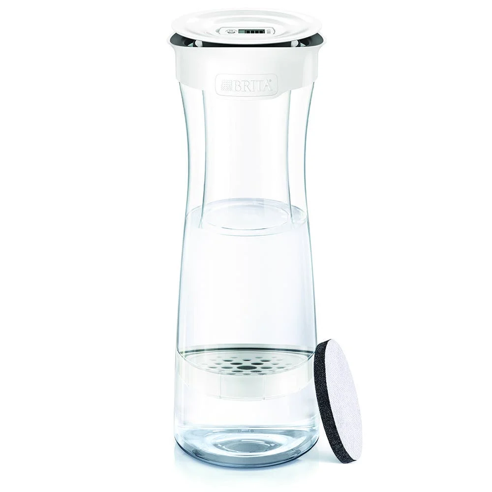 BRITA Carafe Fill&Serve MIND + 1 filtre à eau MicroDisc (filtre aussi les PFAS)