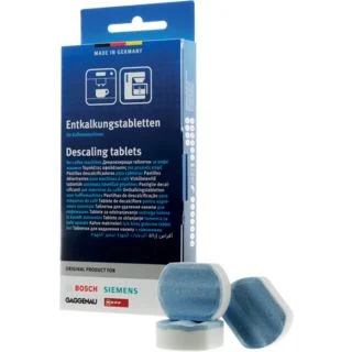 Pastilles détartrantes 2 en 1 pour machines à café et bouilloires Bosch Siemens 00311975 - Promos