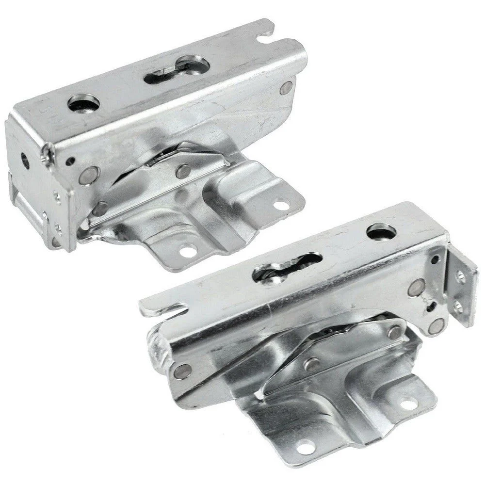 Jeu de charnières pour réfrigérateurs ou congélateurs encastrés (2pcs) Hettich 481147 / 00481147 - WPRO