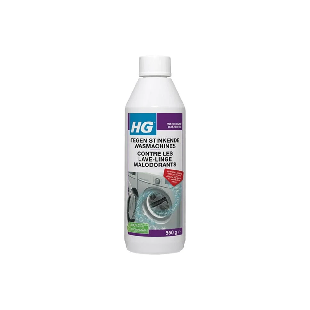Nettoyant HG contre les lave-linge malodorants (550gr)