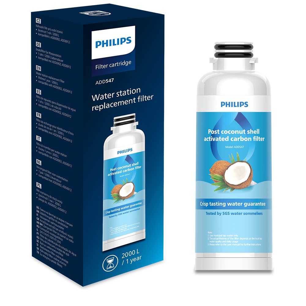 Filtre de purification d'eau par Osmose inverse Philips ADD547
