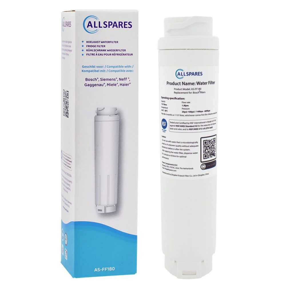 Filtre frigo Neff UltraClarity 11034151 / 11028820 par AllSpares - Universeel