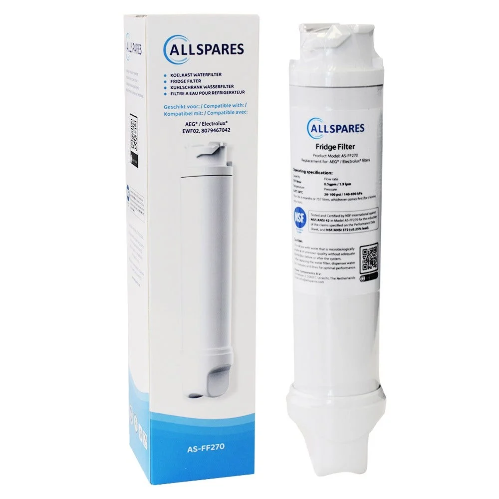 Filtre frigo AllSpares EWF02 / Pure Advantage Ultra / 8079467042 - Collo