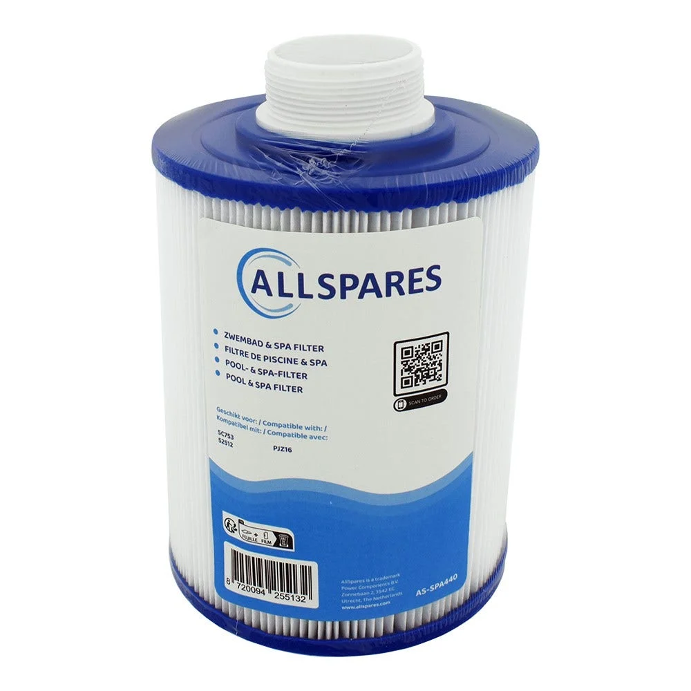 Filtre pour spa Wellis AKU0037 / Jazzi 042035 / PJZ16 / 52512 - Darlly