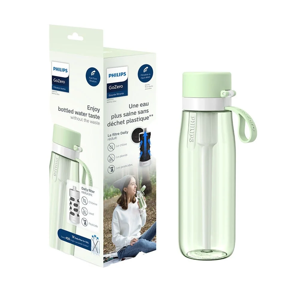 Gourde Philips GoZero Daily (660 ml) Verte AWP2731GNR