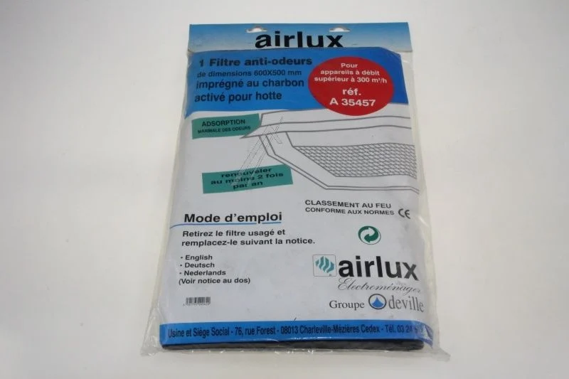 FILTRE CHARBON AIRLUX CR270