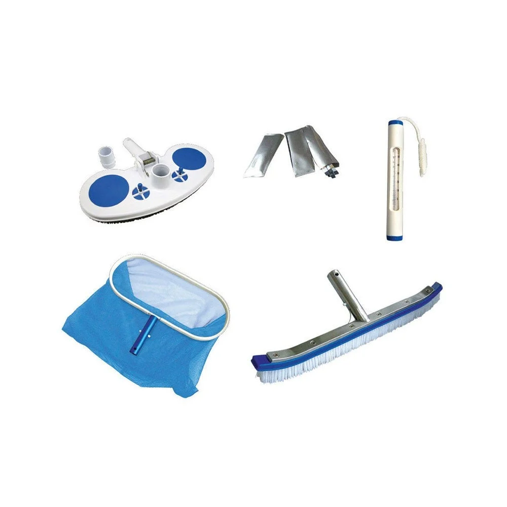 Kit d'entretien de piscine Kokido DeLuxe (5 pièces) - SpaLine