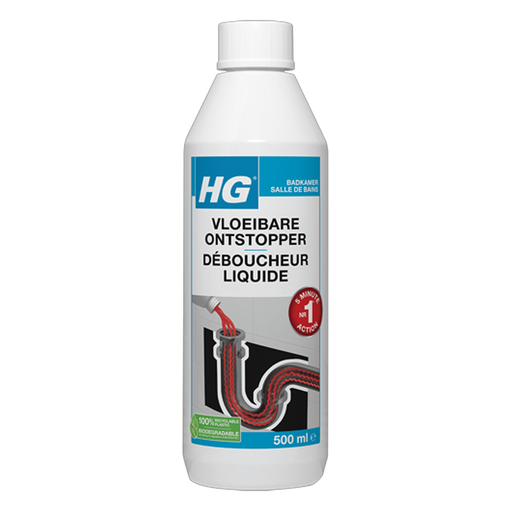 Déboucheur liquide pour salle de bain 500ml HG - AllSpares