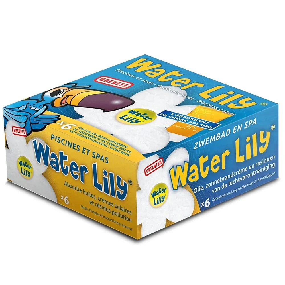 Toucan Water Lily (6pcs) Purificateur d’eau - hth Spa