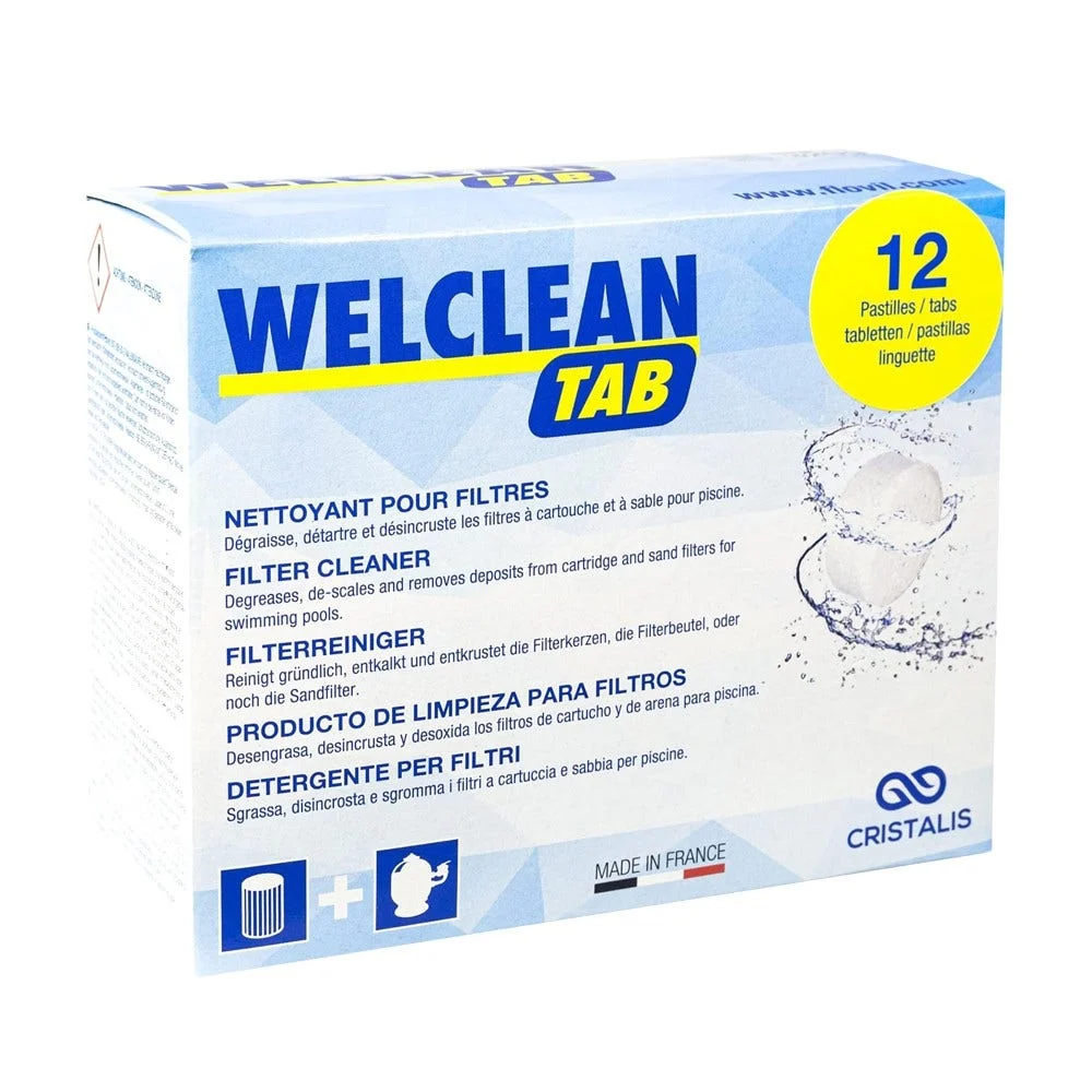Welclean TAB nettoyant pour filtres - SpaLine