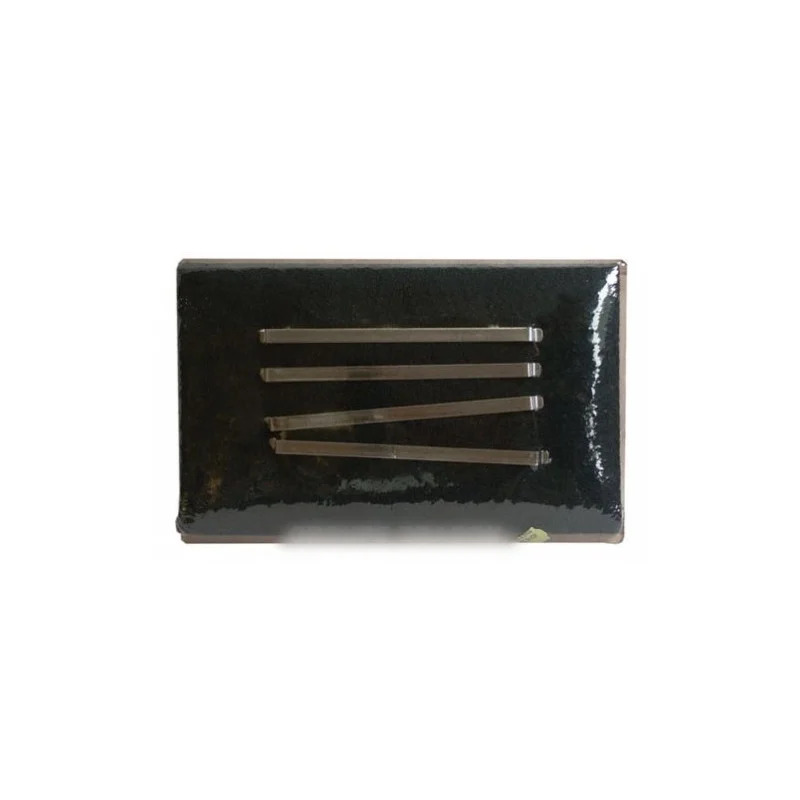 Filtre à charbon (335x195mm) + 4 lamelles de fixation pour Hotte FAGOR BRANDT 74X5766 - FAGOR BRANDT VEDETTE SAUTER DE-DIETRICH