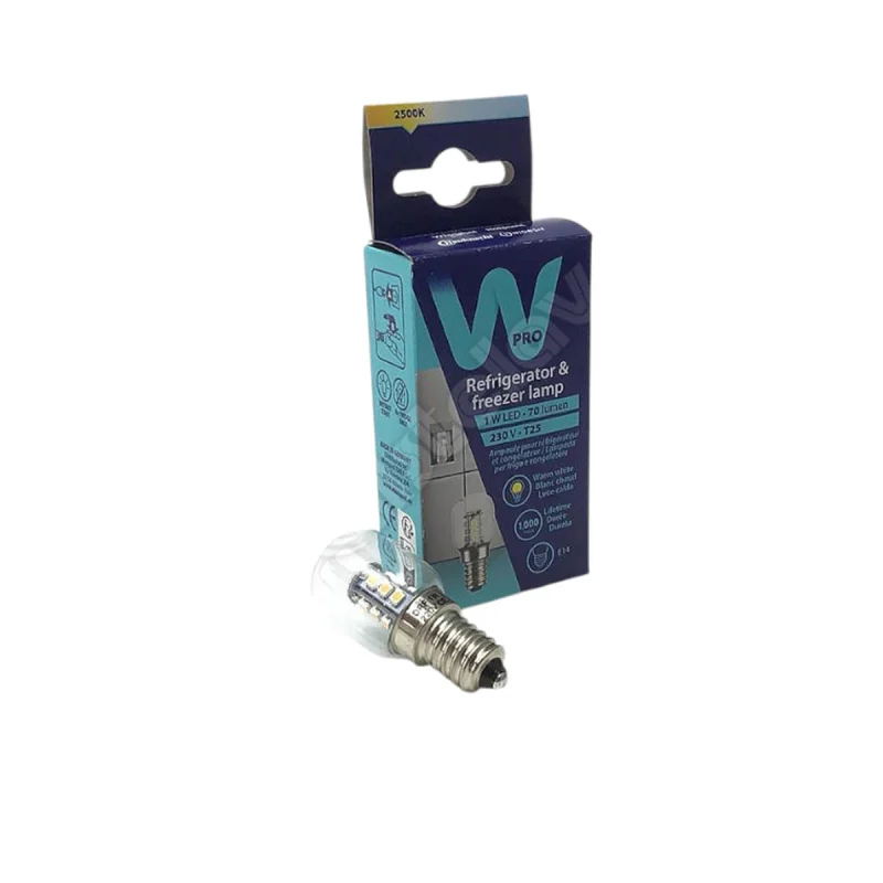 Ampoule LED E14-T25-1W 230 volt d'origine SOGEDIS 824710016
