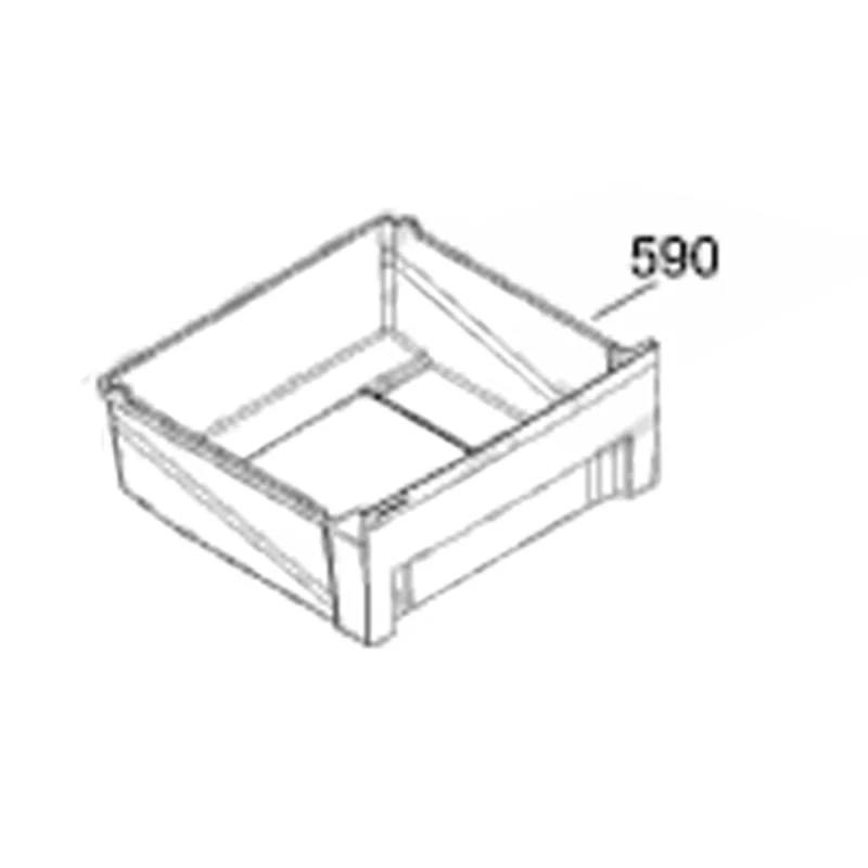 Bac (repère 590) LIEBHERR 743296000