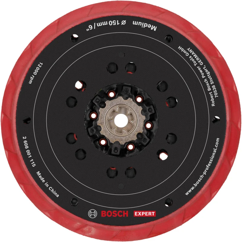 Bosch 1 disque de ponçage EXPERT Multihole, 150 mm, souple (Ø 150 mm, moyen, accessoire professionnel, ponceuse excentrique) - Bosch Outillages