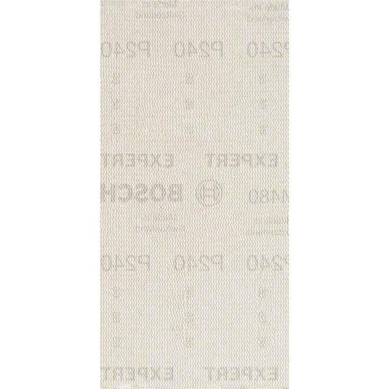 Bosch 10x Abrasifs réticulés EXPERT M480 (pour Peinture sur bois, Bois dur, Ø 93x186 mm, Grain 240, Professional Accessoire Ponceuse excentrique) - Bosch Outillages