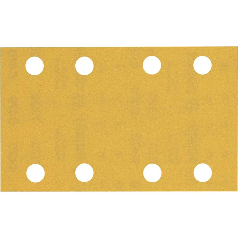 Bosch 10x Feuilles abrasives EXPERT C470 à 8 trous (pour Peinture sur bois, Bois dur, Ø 80x133 mm, Grain 320, Professional Accessoire Ponceuse excentrique) - Bosch Outillages
