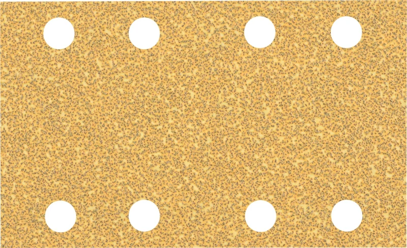 Bosch 10x Feuilles abrasives EXPERT C470 à 8 trous (pour Peinture sur bois, Bois dur, Ø 80x133 mm, Grain 40, Professional Accessoire Ponceuse excentrique) - Bosch Outillages