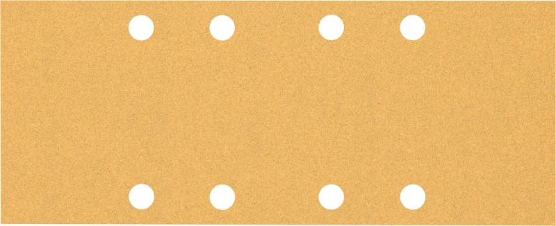 Bosch 10x Feuilles abrasives EXPERT C470 à 8 trous (pour Peinture sur bois, Bois dur, Ø 93x230 mm, Grain 100, Professional Accessoire Ponceuse excentrique) - Bosch Outillages