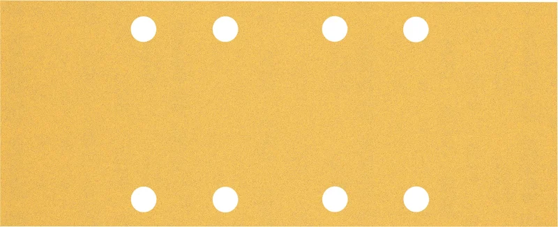 Bosch 10x Feuilles abrasives EXPERT C470 à 8 trous (pour Peinture sur bois, Bois dur, Ø 93x230 mm, Grain 120, Professional Accessoire Ponceuse excentrique) - Bosch Outillages
