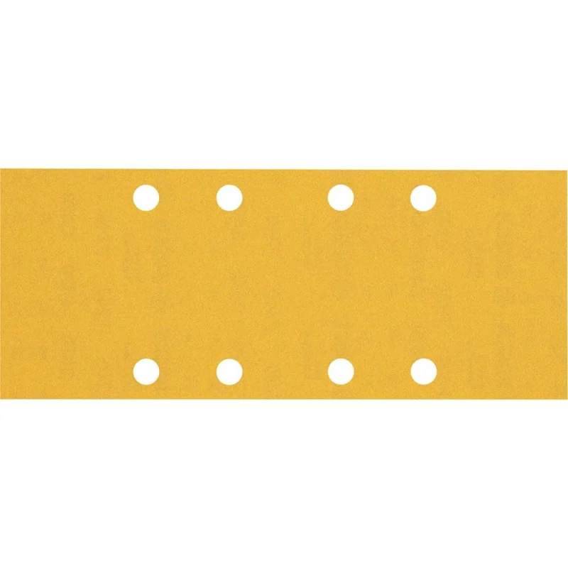 Bosch 10x Feuilles abrasives EXPERT C470 à 8 trous (pour Peinture sur bois, Bois dur, Ø 93x230 mm, Grain 240, Professional Accessoire Ponceuse excentrique) - Bosch Outillages