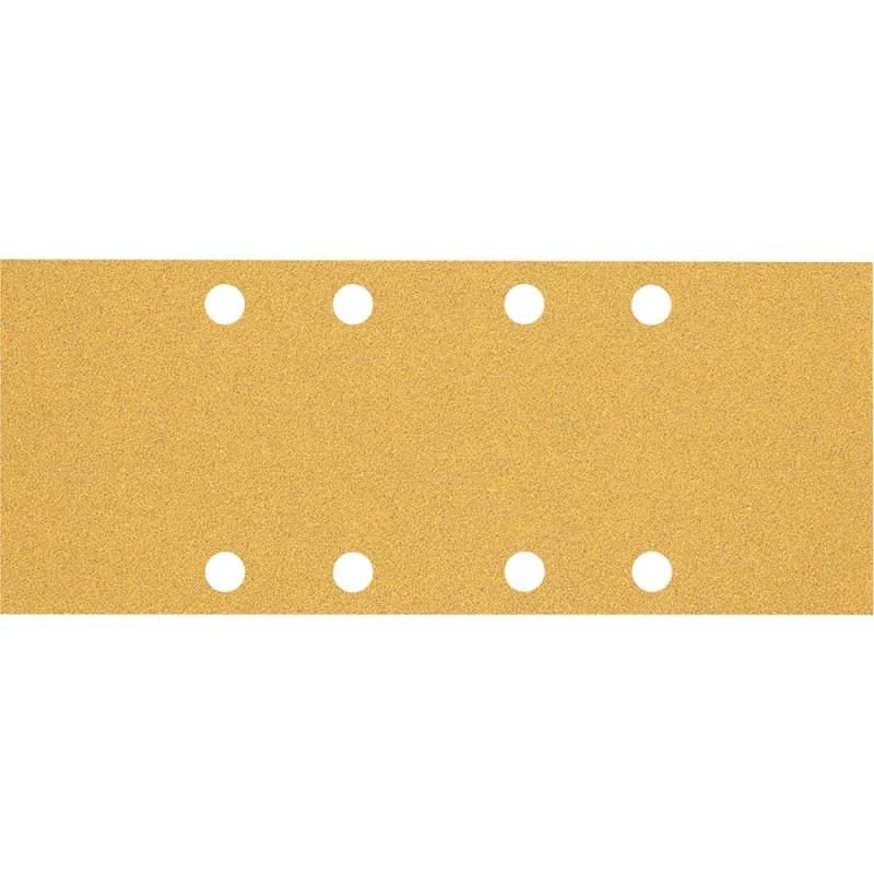 Bosch 10x Feuilles abrasives EXPERT C470 à 8 trous (pour Peinture sur bois, Bois dur, Ø 93x230 mm, Grain 60, Professional Accessoire Ponceuse excentrique) - Bosch Outillages