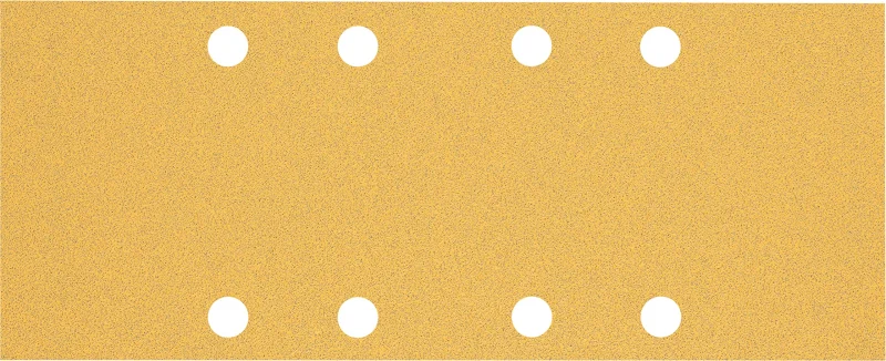 Bosch 10x Feuilles abrasives EXPERT C470 à 8 trous (pour Peinture sur bois, Bois dur, Ø 93x230 mm, Grain 80, Professional Accessoire Ponceuse excentrique) - Bosch Outillages