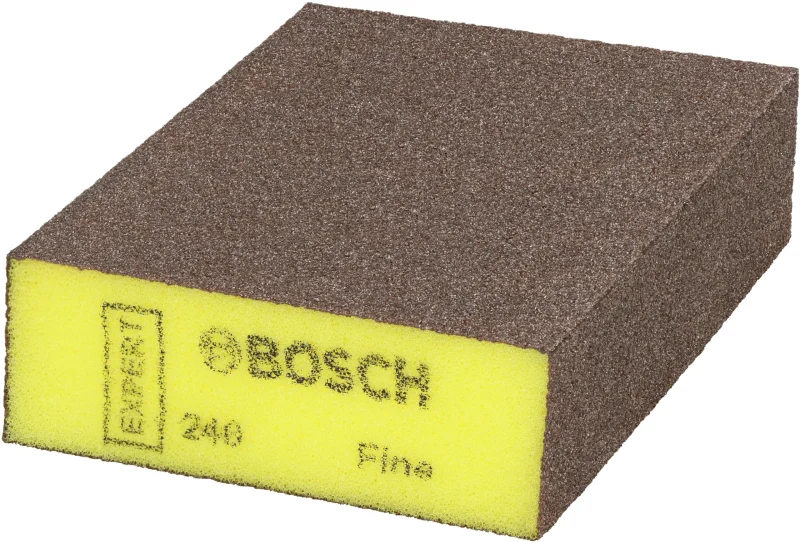 Bosch 1x Cales EXPERT Standard S471 (pour Peinture sur bois, Bois résineux, Ø 69 x 97 x 26 mm, fin, Professional Accessoire Ponçage manuel) - Bosch Outillages