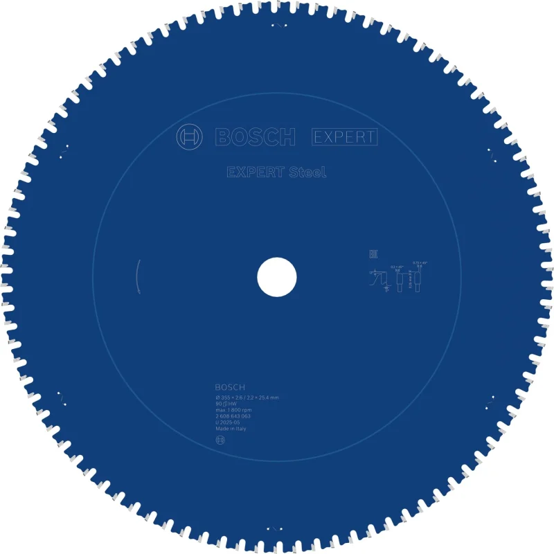 Bosch 1x EXPERT Steel filaire pour scies à sec à onglets (pour Acier, Ø mm, Professional Accessoire Scie circulaire à sec à onglets filaire) - Bosch Outillages