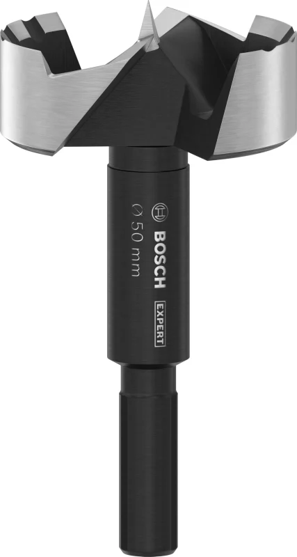 Bosch 1x Foret à bois Forstner EXPERT (pour Bois résineux, Bois dur, Ø 50,00 mm, Professional Accessoire Perceuse/Visseuse à percussion, Perceuses/visseuses rotatives) - Bosch Outillages