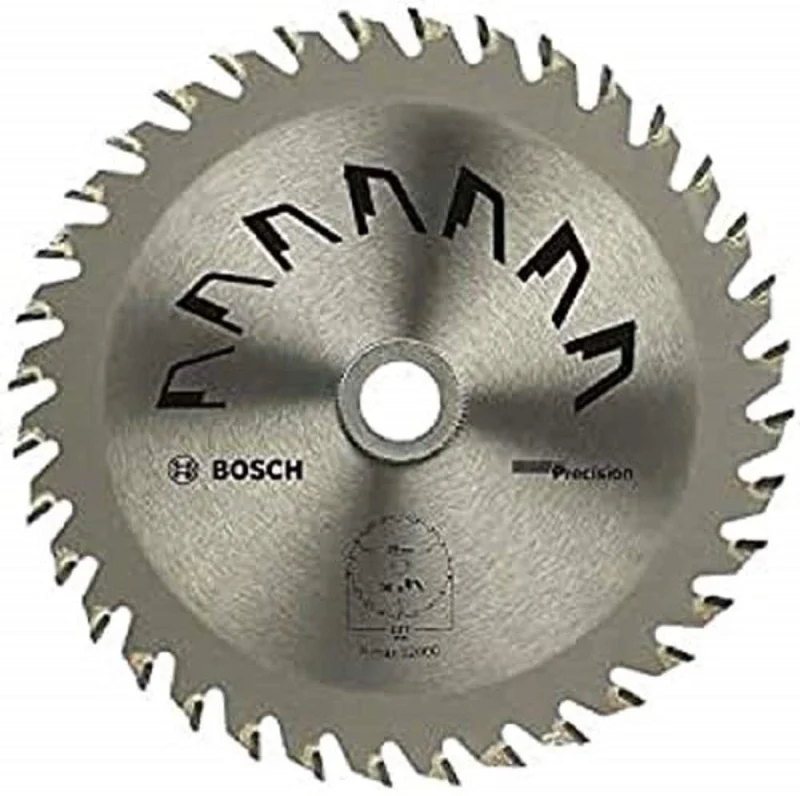 Bosch 1x Lame de Scie Circulaire Precison (pour Bois, Ø 127 x 2.5/1.5 x 20/12.75 mm, 36 Dents, ATB, avec 1x Bague de Réduction 12.75 mm, Accessoire Scie Circulaire) - Bosch Outillages