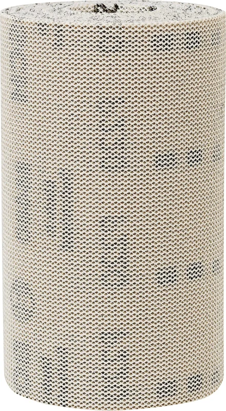 Bosch 1x Rouleaux d'abrasif réticulé EXPERT M480 (pour Peinture sur bois, Bois dur, 115 mm x 5 m, Grain 220, Professional Accessoire Ponçage manuel) - Bosch Outillages