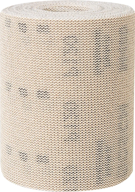 Bosch 1x Rouleaux d'abrasif réticulé EXPERT M480 (pour Peinture sur bois, Bois dur, 93 mm x 5 m, Grain 120, Professional Accessoire Ponçage manuel) - Bosch Outillages