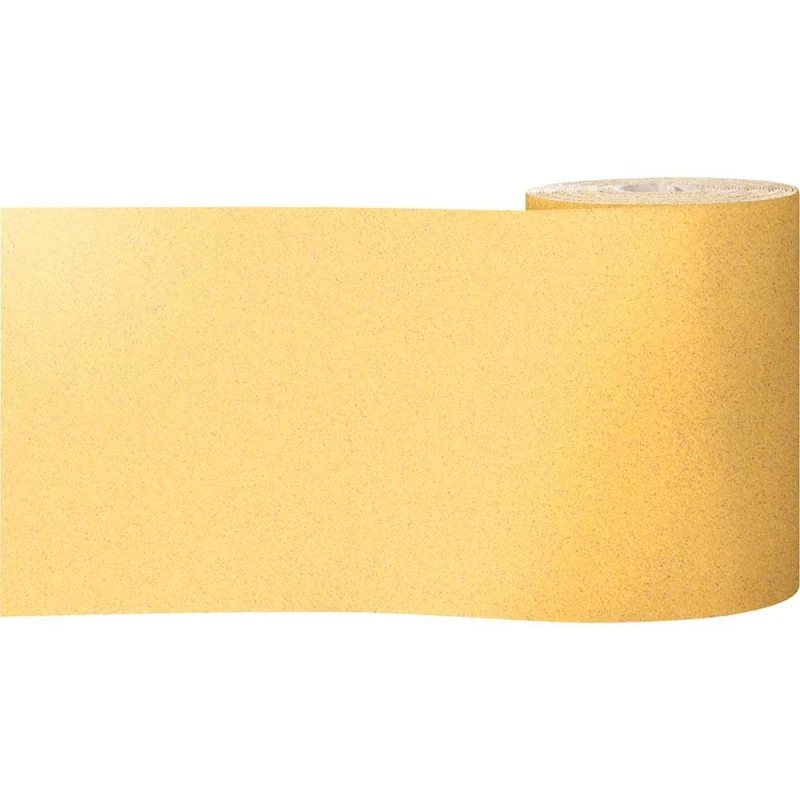 Bosch 1x Rouleaux de feuilles abrasives EXPERT C470 pour un ponçage manuel (pour Peinture sur bois, Bois dur, 115 mm x 5 m, Grain 120, Professional Accessoire Ponçage manuel) - Bosch Outillages