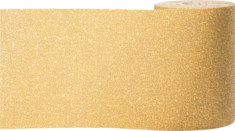 Bosch 1x Rouleaux de feuilles abrasives EXPERT C470 pour un ponçage manuel (pour Peinture sur bois, Bois dur, 115 mm x 5 m, Grain 40, Professional Accessoire Ponçage manuel) - Bosch Outillages