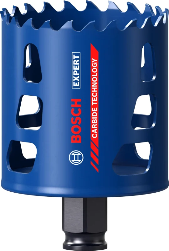 Bosch 1x Scie trépan EXPERT Multi Material Power Change Plus (pour Bois avec métal, Brique, Ø 64 mm, Professional Accessoire Perceuses) - Bosch Outillages