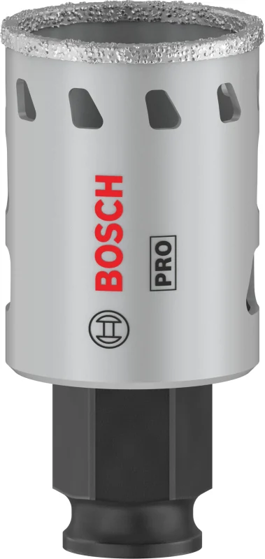 Bosch 1x Scie trépan PRO Tile Power Change Plus (pour Carrelages durs, Carreaux tendres, Ø 32 mm, Professional Accessoire Perceuses/visseuses rotatives) - Bosch Outillages