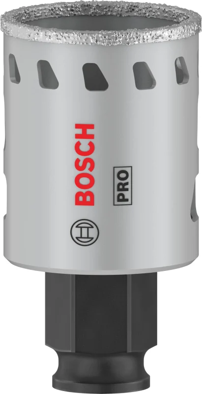 Bosch 1x Scie trépan PRO Tile Power Change Plus (pour Carrelages durs, Carreaux tendres, Ø 35 mm, Professional Accessoire Perceuses/visseuses rotatives) - Bosch Outillages