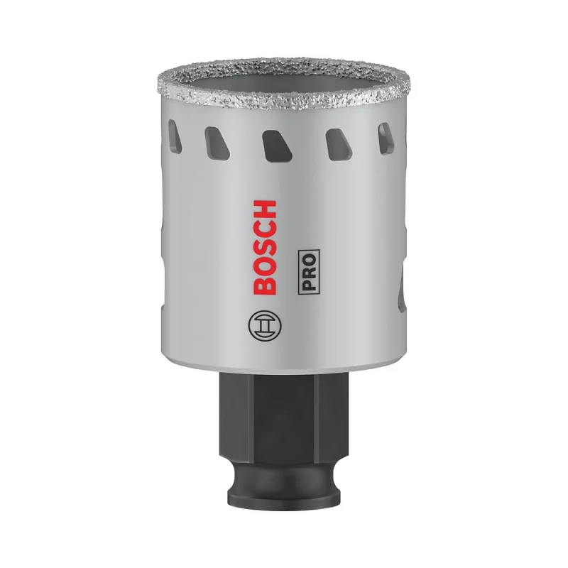 Bosch 1x Scie trépan PRO Tile Power Change Plus (pour Carrelages durs, Carreaux tendres, Ø 38 mm, Professional Accessoire Perceuses/visseuses rotatives) - Bosch Outillages