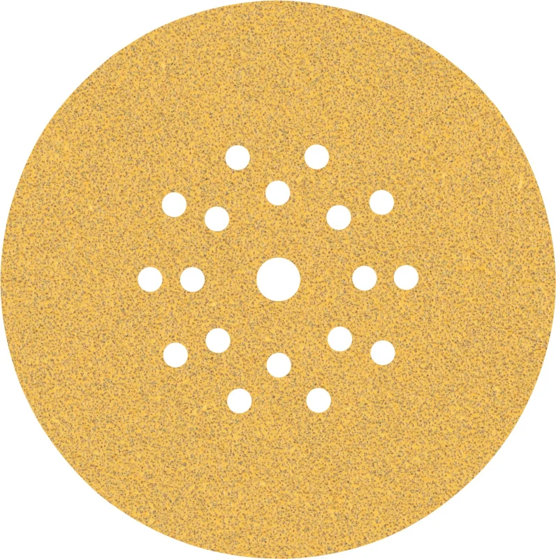 Bosch 25x Feuilles abrasives EXPERT C470 à 19 trous (pour Peinture sur bois, Bois dur, Ø 225 mm, Grain 60, Professional Accessoire Ponceuse pour cloison sèche) - Bosch Outillages
