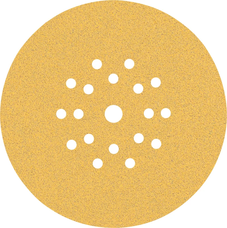 Bosch 25x Feuilles abrasives EXPERT C470 à 19 trous (pour Peinture sur bois, Bois dur, Ø 225 mm, Grain 80, Professional Accessoire Ponceuse pour cloison sèche) - Bosch Outillages