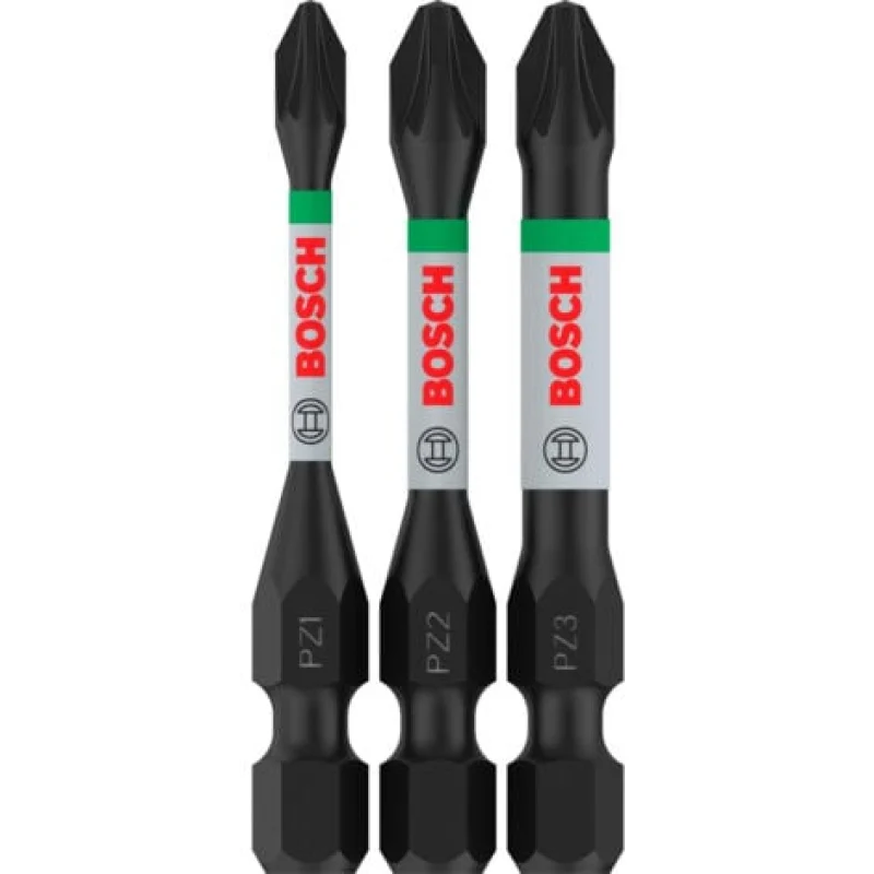 BOSCH 3X EMBOUT PRO POZIDRIV IMPACT (125 X 50 MM, PROFESSIONAL ACCESSOIRE VISSEUSE, VISSEUSE) 2608521U57 - Bosch Outillages