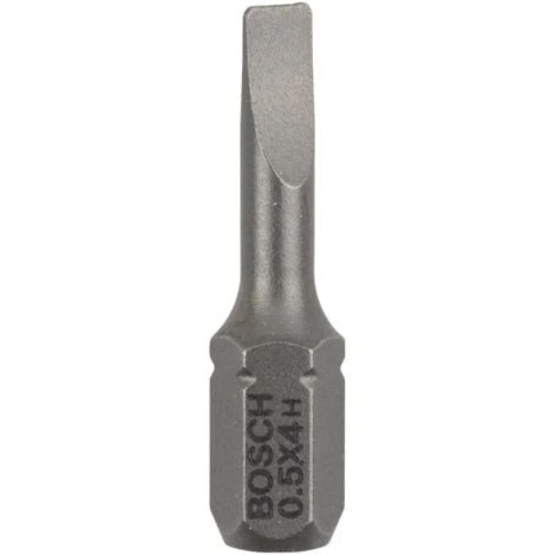 Bosch 3x embouts de vissage extra-durs, S 0,5 x 4,0, 25 mm - 2607001457