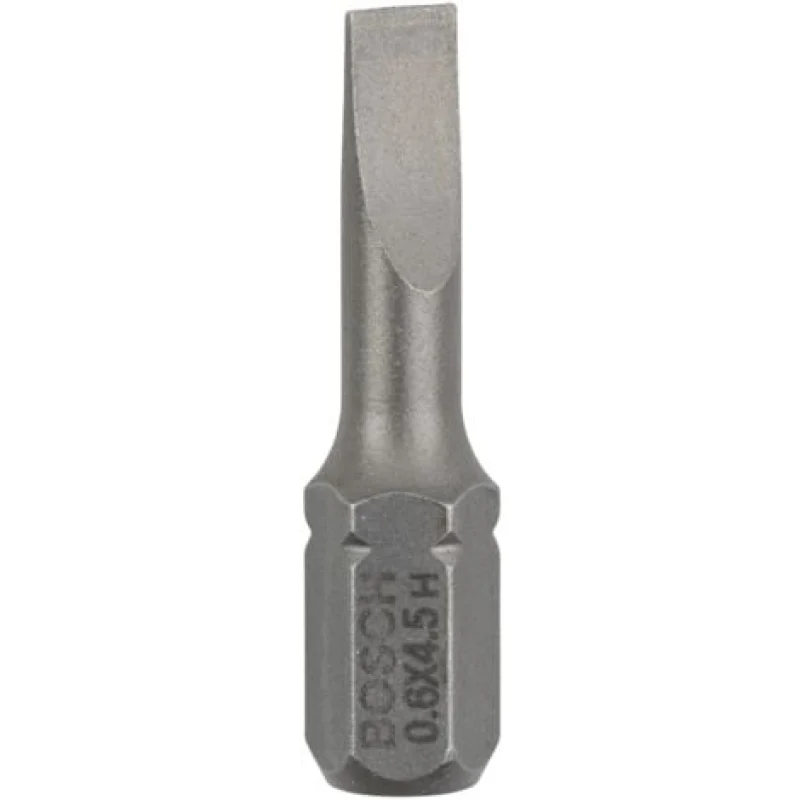 Bosch 3x embouts de vissage extra-durs, S 0,6 x 4,5, 25 mm - 2607001459