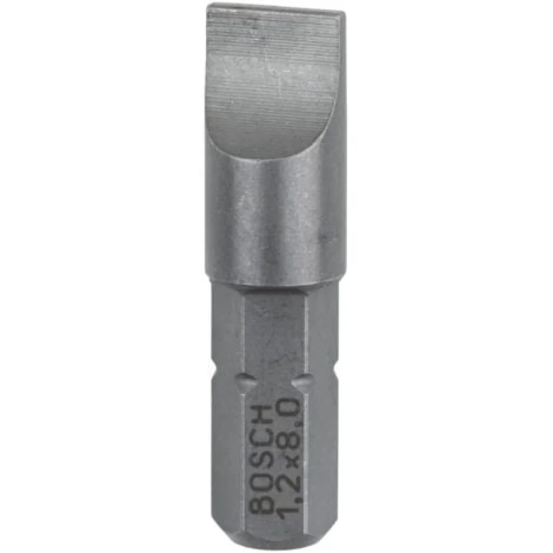 Bosch 3x embouts de vissage extra-durs, S 1,2 x 8,0, 25 mm - 2607001468