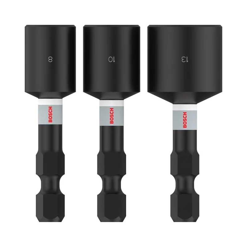 Bosch 3x PRO Nutsetter Impact (99 x 73 mm, Professional Accessoire Visseuse, Visseuse) - Bosch Outillages
