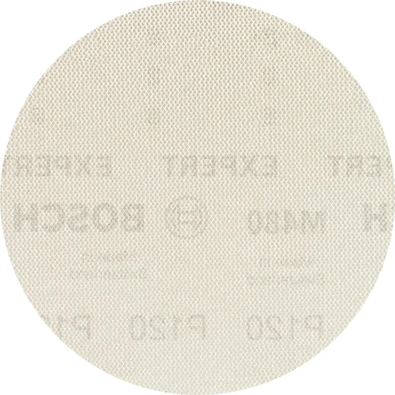 Bosch 50x Abrasifs réticulés EXPERT M480 (pour Peinture sur bois, Bois dur, Ø 125 mm, Grain 120, Professional Accessoire Ponceuse excentrique, Ponceuse excentrique) - Bosch Outillages
